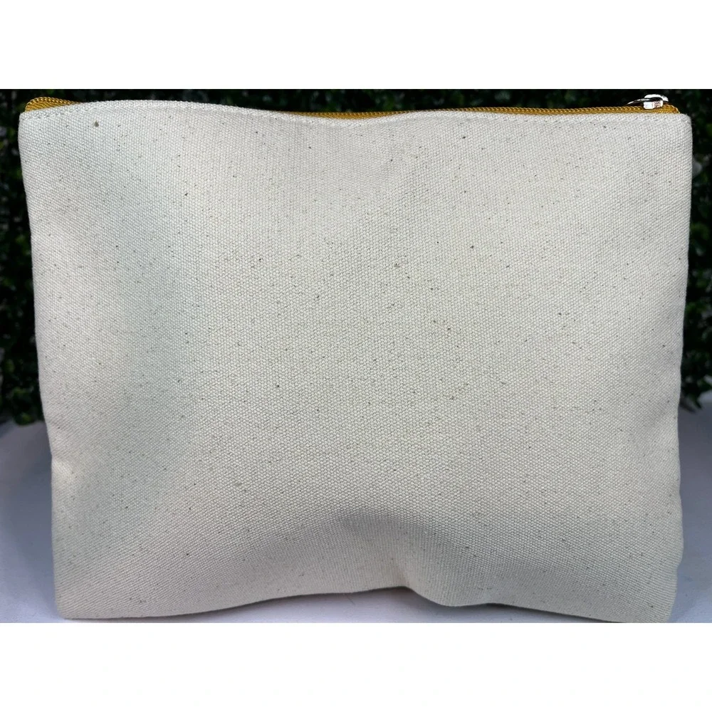Kiehl's Vintage  Cosmetic Makeup Bag Appr. Size: 10